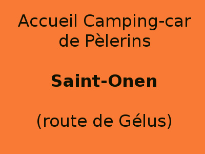 Accueil camping-cars St Onen